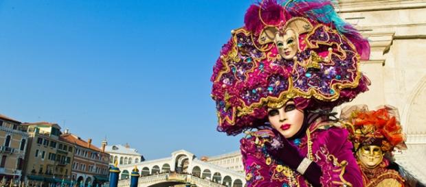 O Carnaval de Veneza é um dos mais conhecidos O Carnaval de Veneza é um dos mais conhecidos
