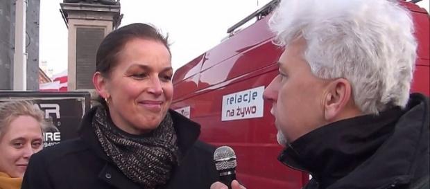 Tatjana Festerling w Warszawie, z wizytą przyjaźni Tatjana Festerling w Warszawie, z wizytą przyjaźni