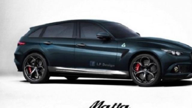 Alfa Romeo Suv: render By LP Design