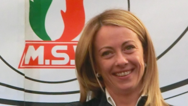 Giorgia Meloni leader di Fratelli d'Italia