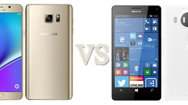 Samsung Galaxy Note 5 vs Microsoft Lumia 950 XL