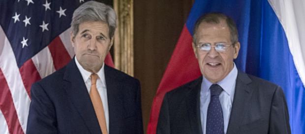 John Kerry e Sergey Lavrov a Monaco di Baviera John Kerry e Sergey Lavrov a Monaco di Baviera