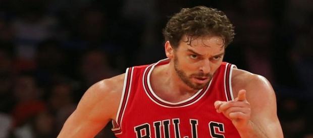 Pau Gasol, en un partido con los Bulls Pau Gasol, en un partido con los Bulls
