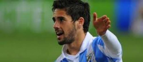 Nella foto Isco, qui con la maglia del Malaga