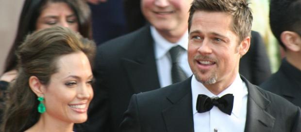 Angelina Jolie und Brad Pitt im Jahr 2009 Angelina Jolie und Brad Pitt im Jahr 2009