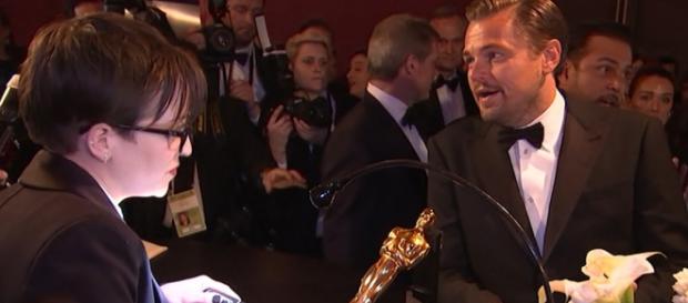Leonardo DiCaprio ganha o Oscar de melhor ator Leonardo DiCaprio ganha o Oscar de melhor ator