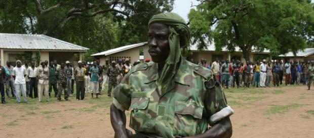 Soldado en la República Centroafricana Soldado en la República Centroafricana