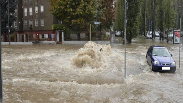 Esondazione del Seveso, foto di Repubblica