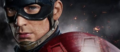 Captain America in una delle locandine del film