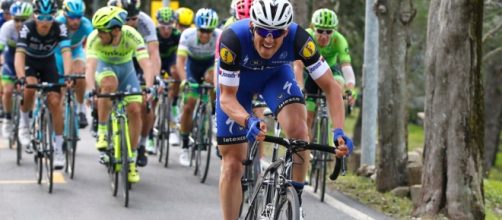 Parte Zdenek Stybar - Foto Ansa/Peri Zennaro