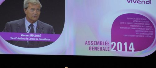 Vincent Bolloré all'assemblea generale di Vivendi