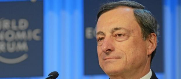 Il Presidente della BCE Mario Draghi Il Presidente della BCE Mario Draghi