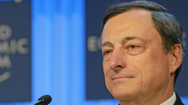 Il Presidente della BCE Mario Draghi