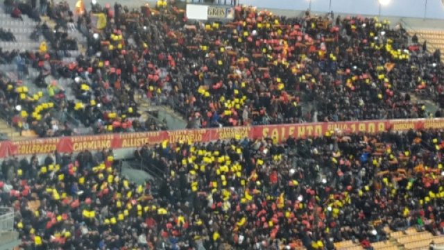 Tanti tifosi andranno a Monopoli.