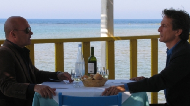Zingaretti e Bocci ne "Il Commissario Montalbano"
