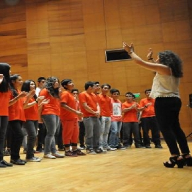 Coro juvenil Inti-zaha de caucete