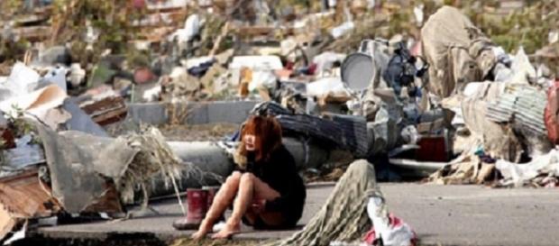 Mujeres supervivientes a la catástrofe en Sendai. Mujeres supervivientes a la catástrofe en Sendai.