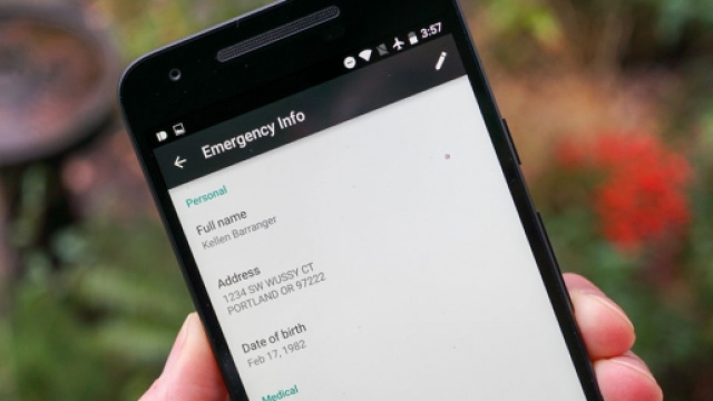 Il display d'emergenza per Android N