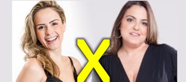 Ana Paula X Fabíola Reipert brigam por audiência Ana Paula X Fabíola Reipert brigam por audiência