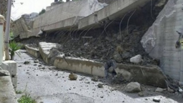 Alcuni danni nel territorio Crotonese