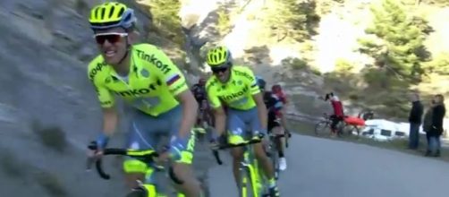 Majka e Contador in testa al gruppo