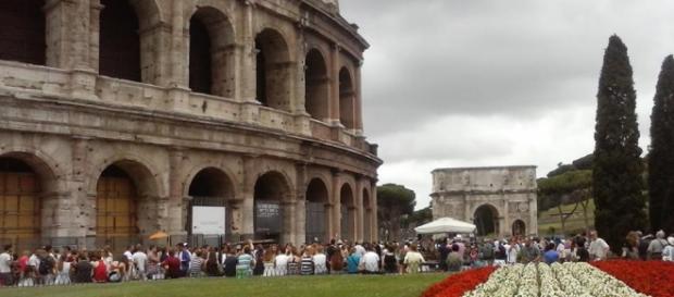Coliseu, em Roma (Foto: arquivo pessoal) Coliseu, em Roma (Foto: arquivo pessoal)