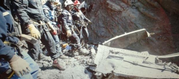 Luogo del disastro aereo della Germanwings Luogo del disastro aereo della Germanwings
