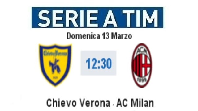 Chievo-Milan in diretta su BlastingNews