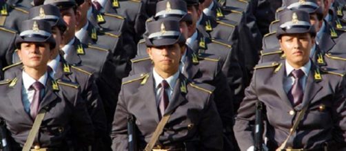 Addestramento allievi della Guardia di Finanza