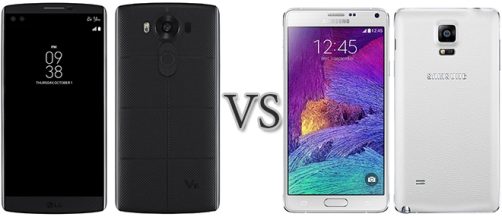 LG V10 vs Samsung Galaxy Note 4