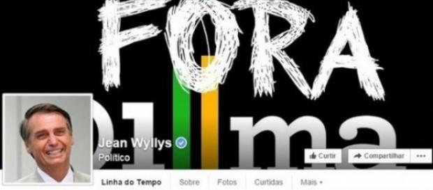 Jean teve a foto trocada pela de Jair Bolsonaro Jean teve a foto trocada pela de Jair Bolsonaro