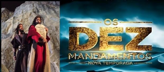 "Os Dez Mandamentos - Nova Temporada" só na Record "Os Dez Mandamentos - Nova Temporada" só na Record