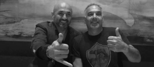 James Pallotta, insieme a Luciano Spalletti