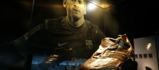Bota de Oro ganada por Leo Messi Bota de Oro ganada por Leo Messi