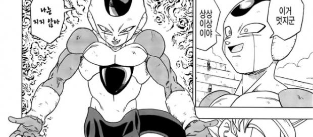 Frost en su pose similar a Freezer Frost en su pose similar a Freezer
