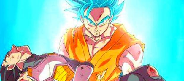 Gokú y Vegeta en el capítulo 10 del manga Gokú y Vegeta en el capítulo 10 del manga