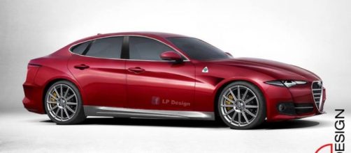 Alfa Romeo Alfetta: render by LP Design