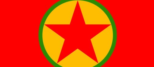 La bandiera del PKK, Partito dei Lavoratori Curdi