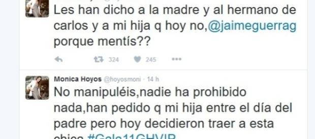 Escándalo en GH VIP Mónica Hoyos acusa a Telecinco Escándalo en GH VIP Mónica Hoyos acusa a Telecinco
