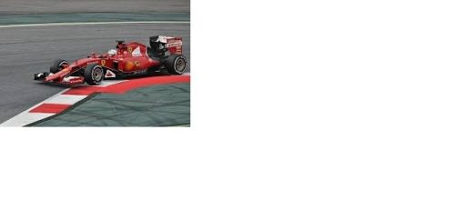 Vettel in azione durante un GP dello scorso anno