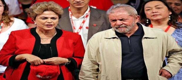 Dilma Rousseff e Lula em evento do PT Dilma Rousseff e Lula em evento do PT