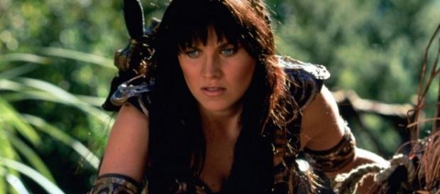 Lucy Lawless en Xena: la princesa guerrera Lucy Lawless en Xena: la princesa guerrera