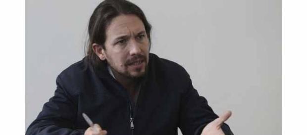 Pablo Iglesias durante un debate Pablo Iglesias durante un debate