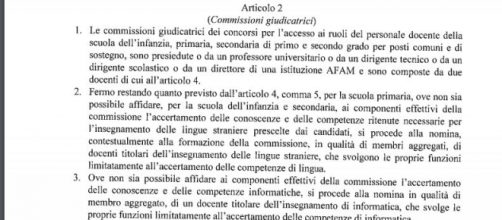 Requisiti e compensi commissioni giudicatrici