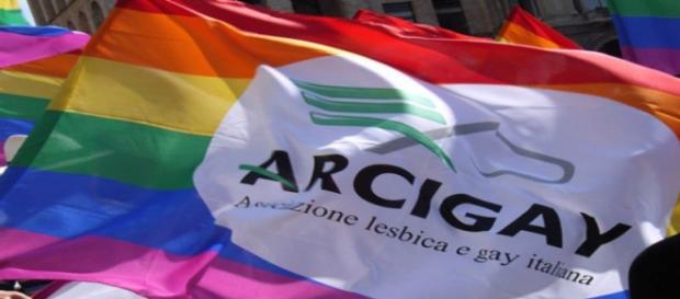Bandera de la asociación gay Arcigay,Italia.Flickr Bandera de la asociación gay Arcigay,Italia.Flickr