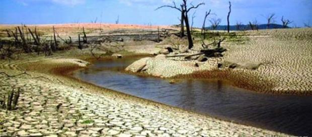 Disminución del nivel de agua en los pantanos. Disminución del nivel de agua en los pantanos.