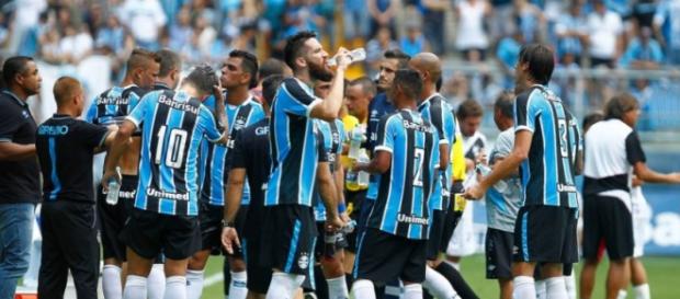Grêmio encara a LDU, na Arena, em Porto Alegre Grêmio encara a LDU, na Arena, em Porto Alegre