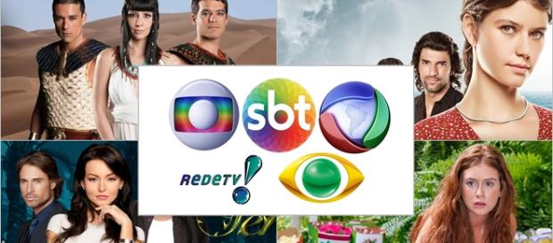 TV aberta disputa público com a TV paga. TV aberta disputa público com a TV paga.
