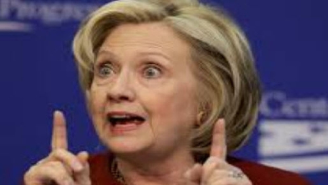 L'aspirante presidente Hillary Clinton