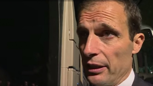 Massimiliano Allegri dopo la vittoria del 2015